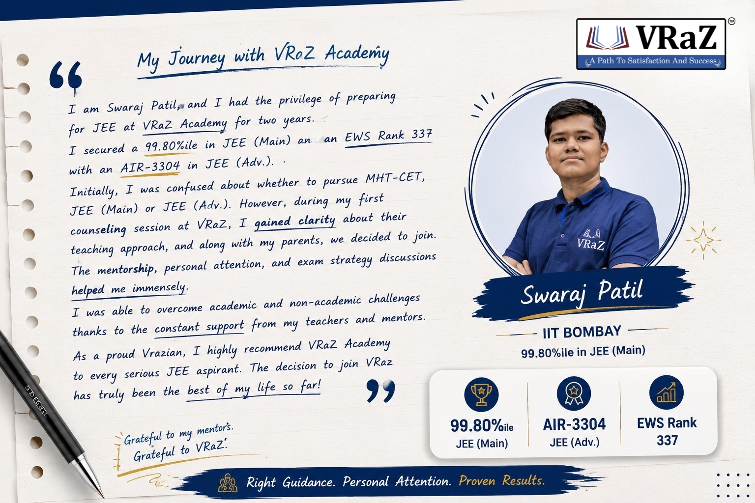 VRaZ Success Story