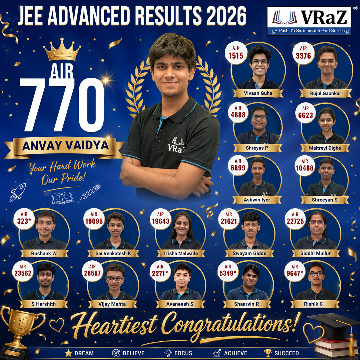 JEE ADV 2026 Achievement