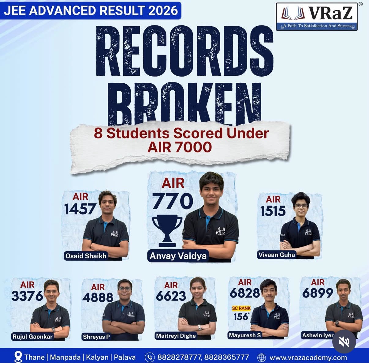 JEE ADV 2026 Achievement