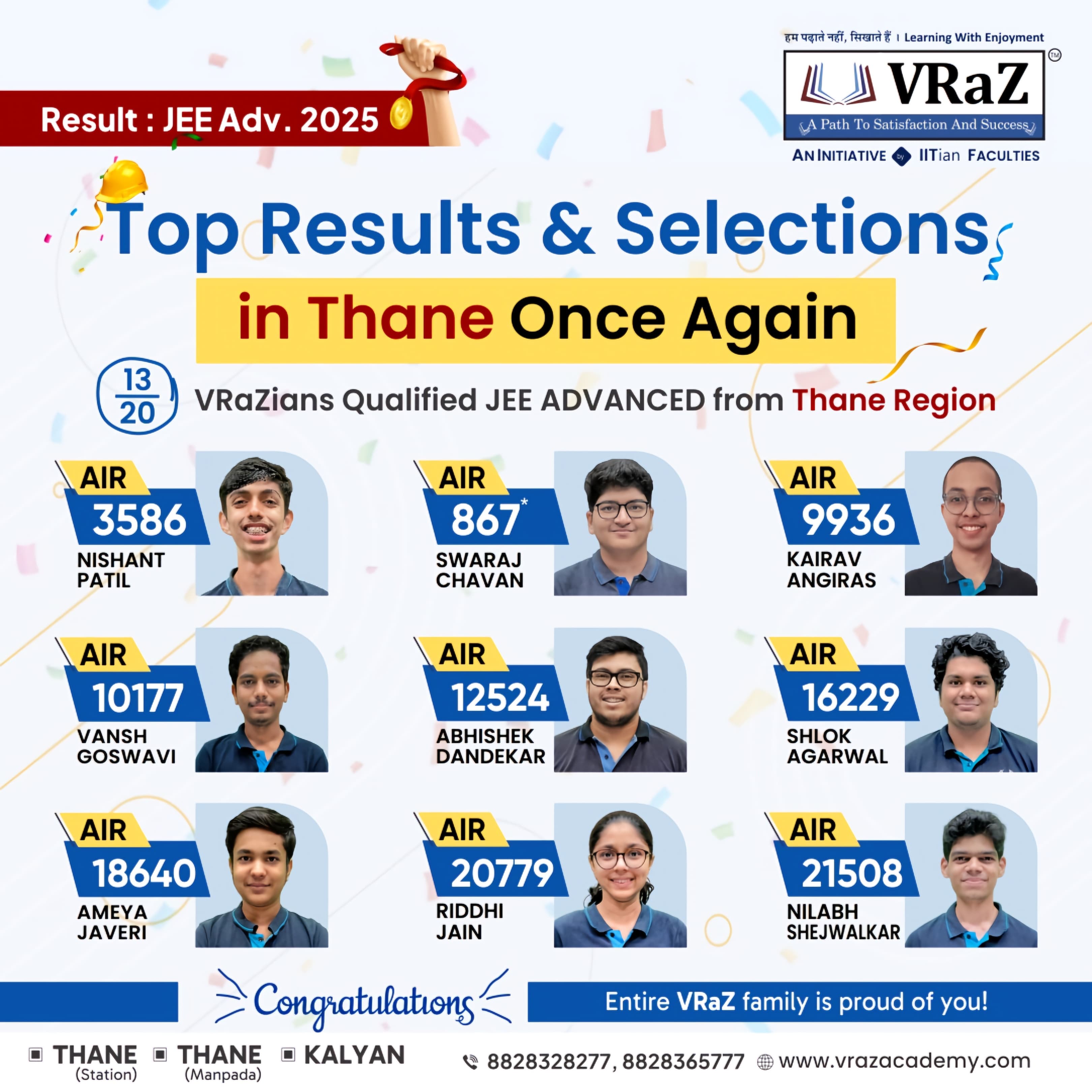 JEE ADV 2025 Achievement