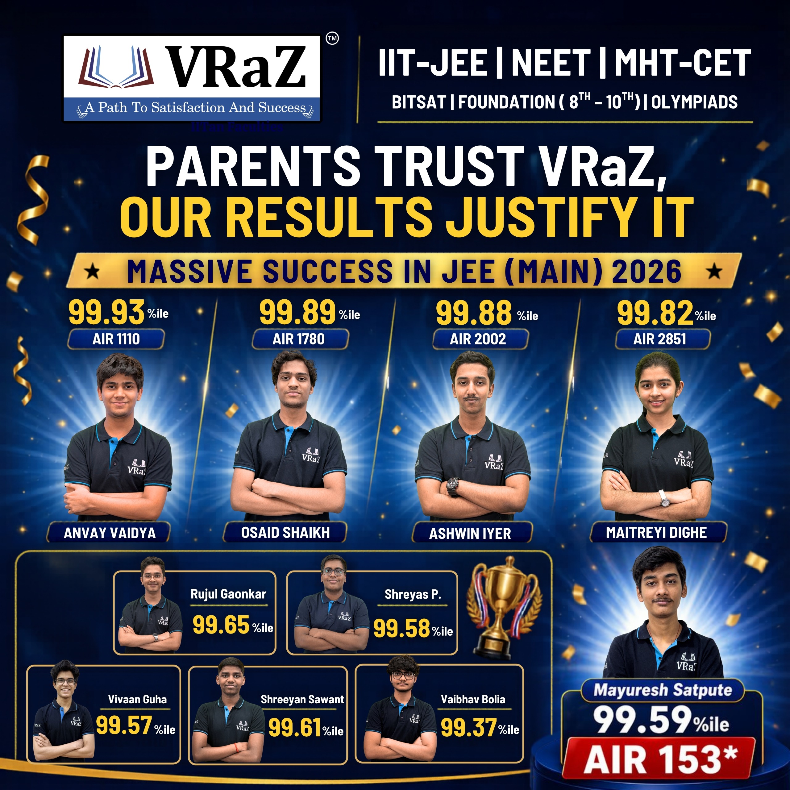 JEE Main 2026 Achievement