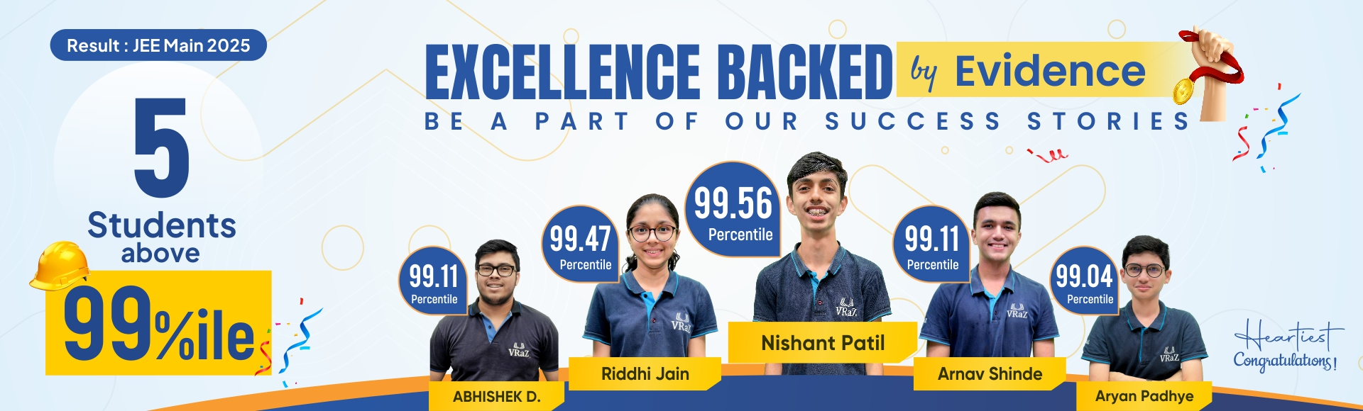 JEE Main 2025 Achievement