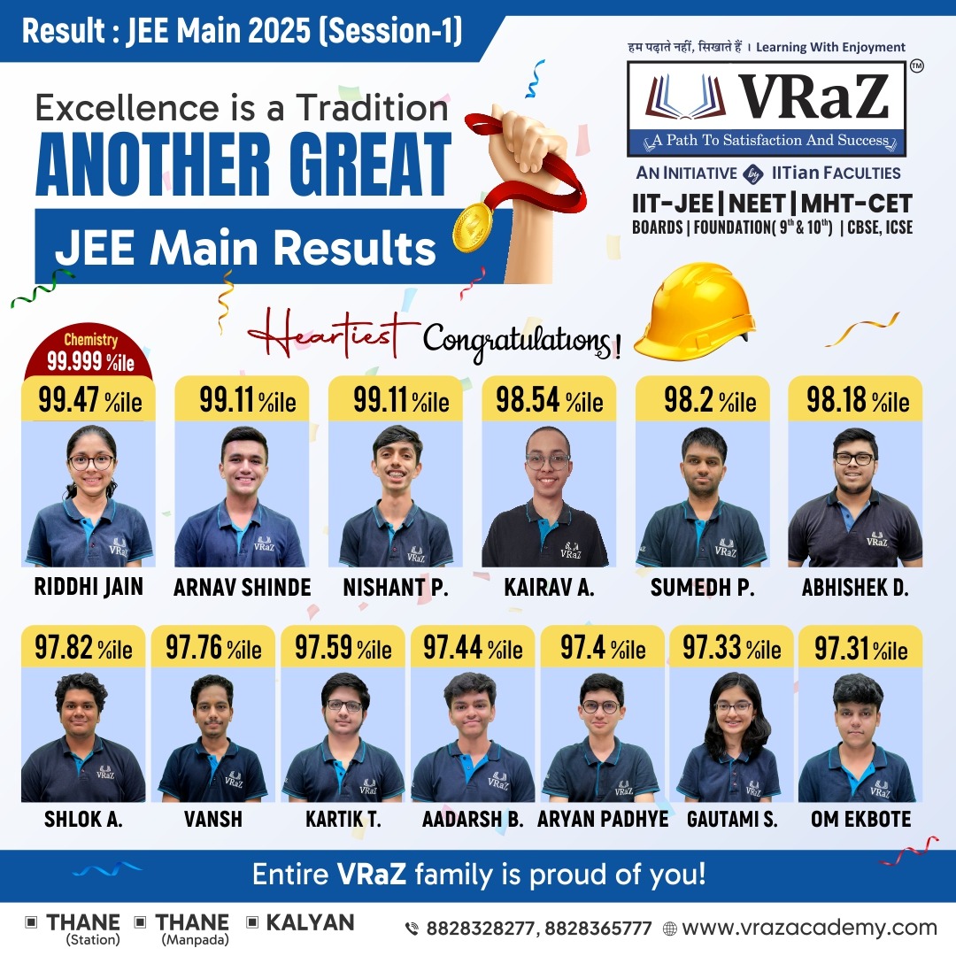 JEE Main 2025 Achievement