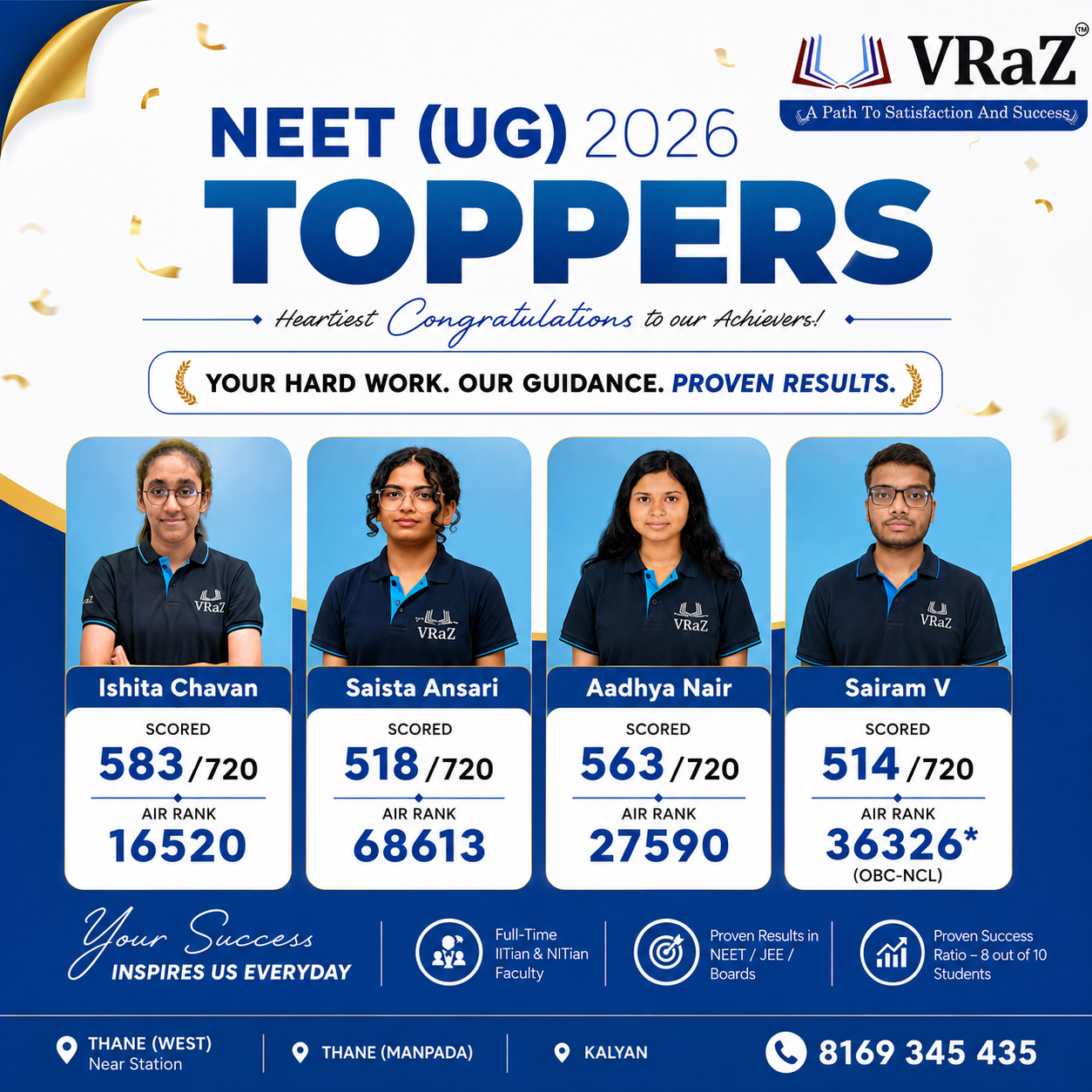 NEET 2026 Achievement